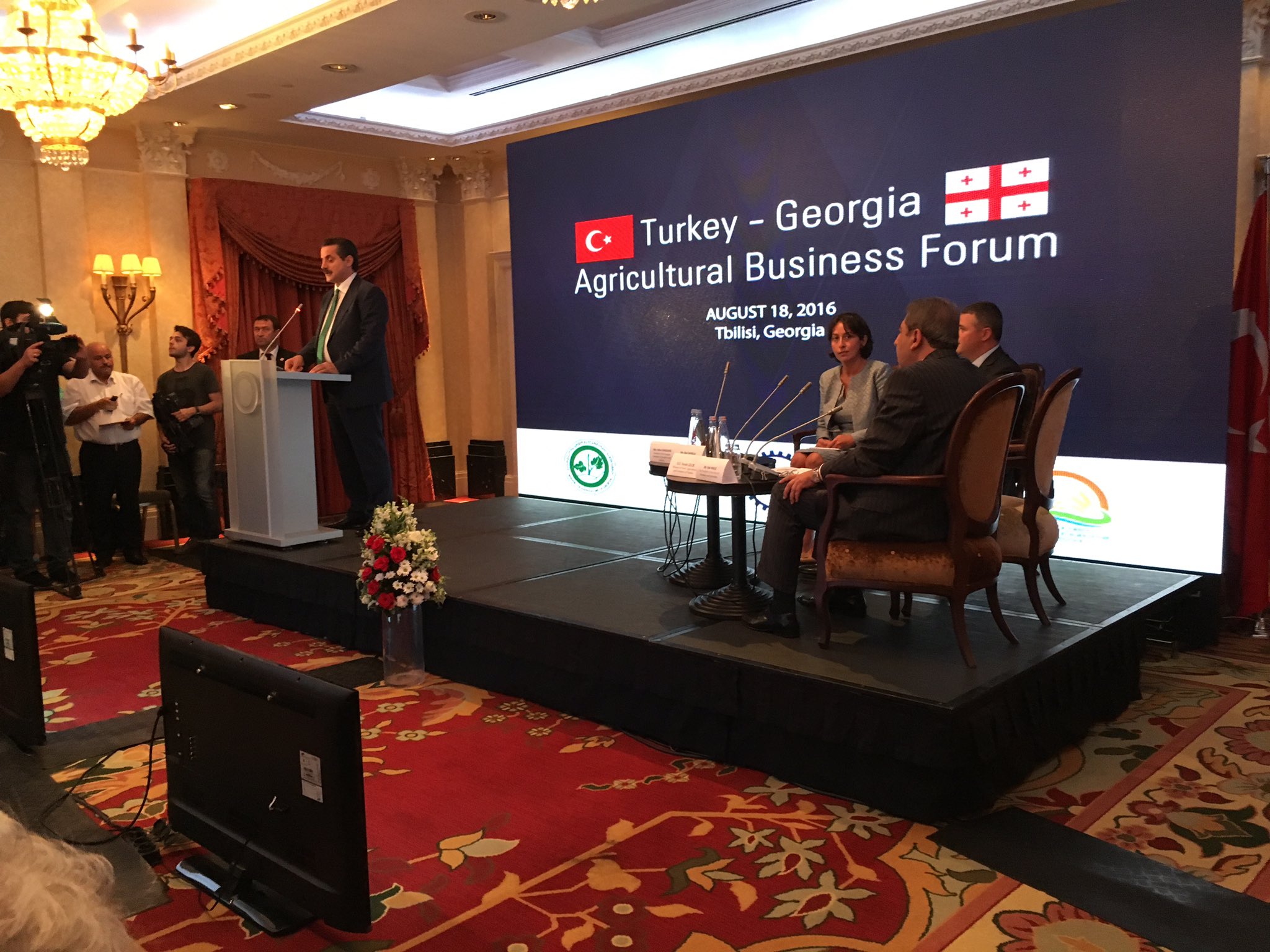 Merkez Birliği Türkiye-Gürcistan Tarımsal İş Forumu`na Katıldı